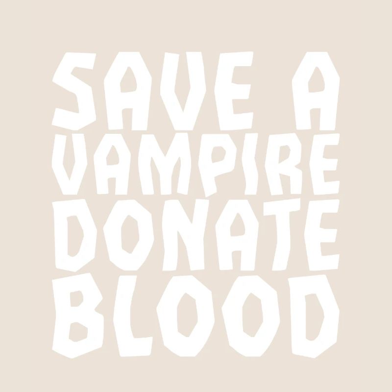 Save A Vampire, Donate Blood