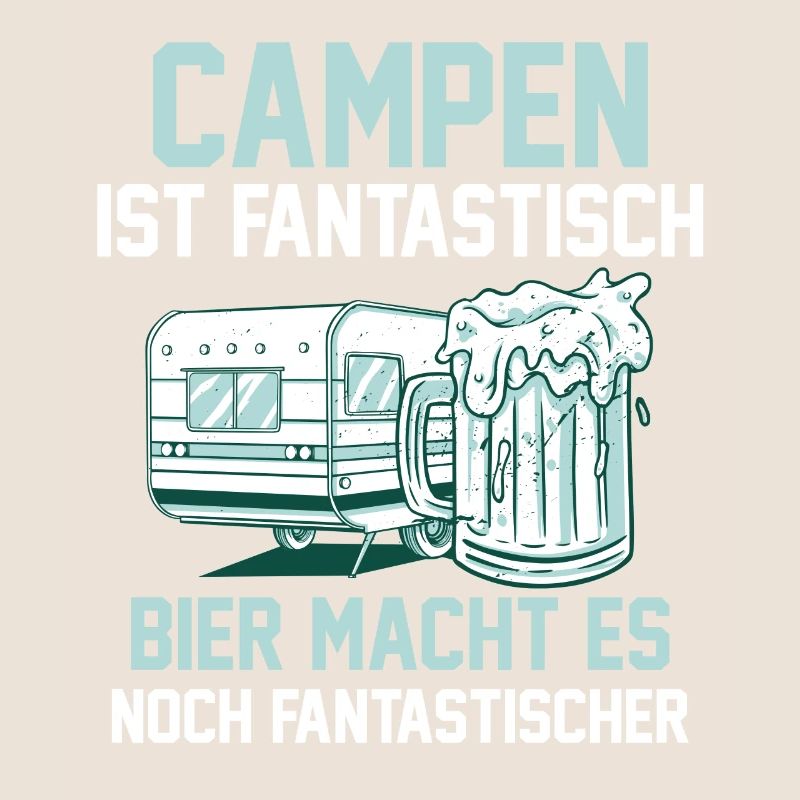 Wohnmobil Wohnwagen Bier Camping Camper
