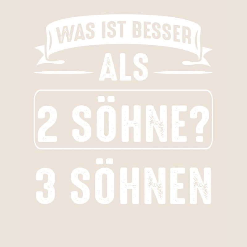 Papa 3 Söhne Papas Geschenk