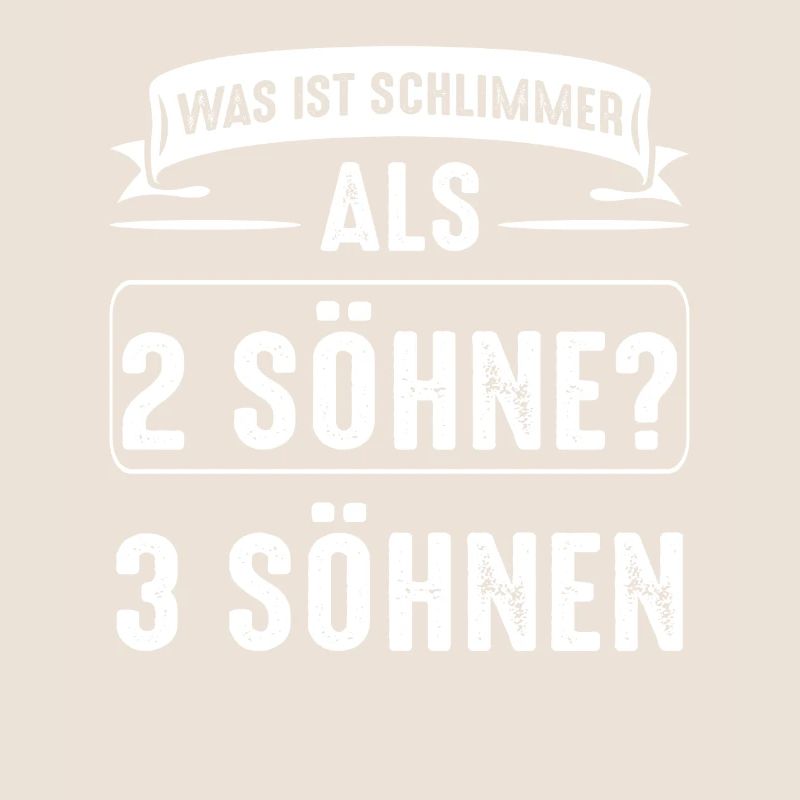 Papa 3 Söhne Vater Geschenk