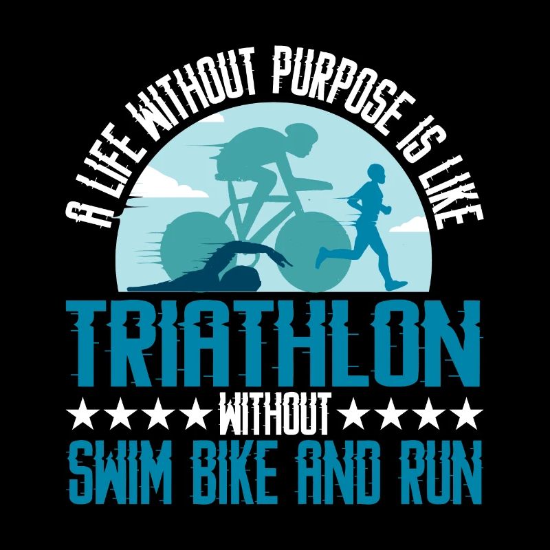C’est comme un triathlon sans natation, vélo et course