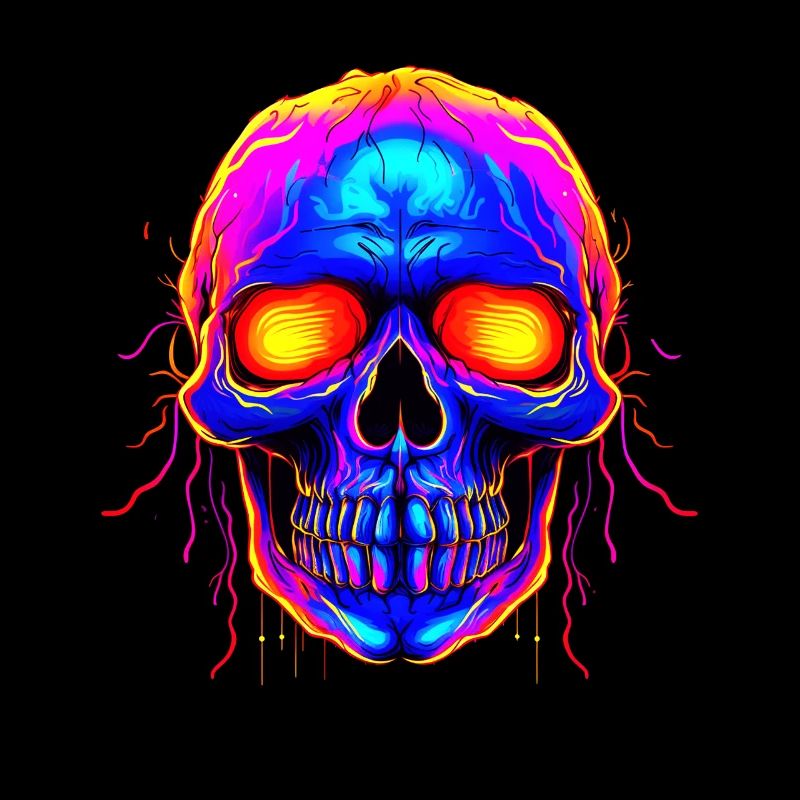 Umarme das Makabre: Gothic Skull Punk