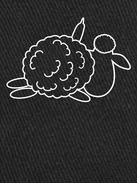 Sheep shows middle finger