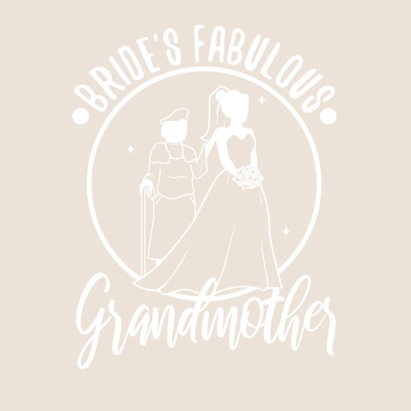 Grand-mère fabuleuse de la mariée