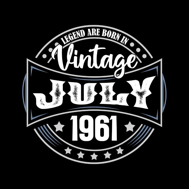 Juli 1961. Geburtstagsgeschenk Juli 1961.