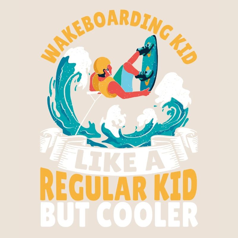 Wakeboard Kid Comme un enfant normal, mais