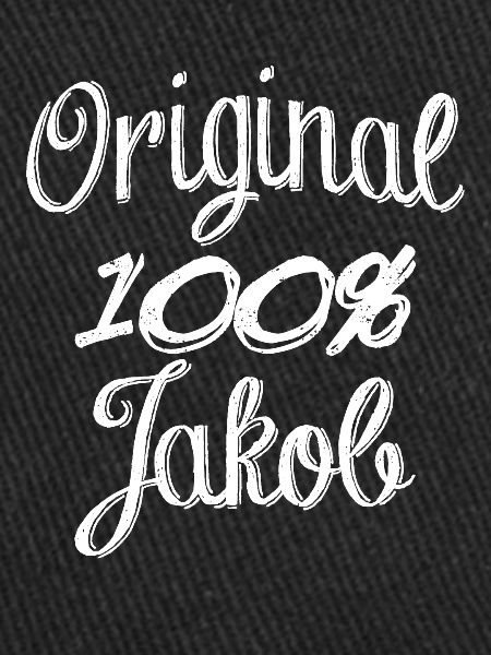 Original 100% Jakob