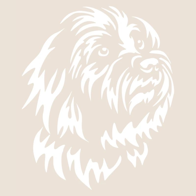 Coton de Tuléar Head « Black Edition »