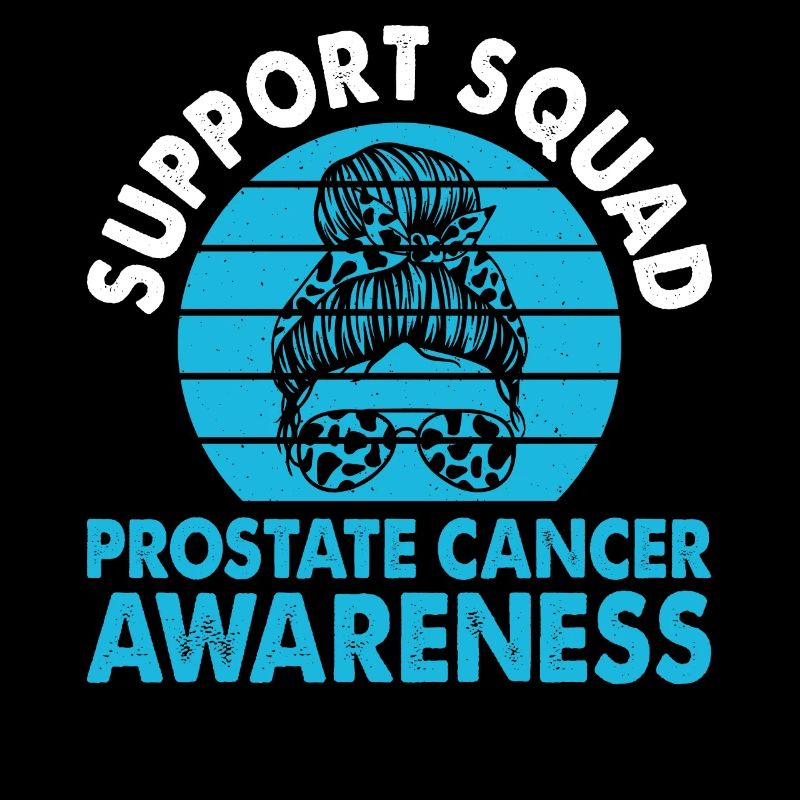 Support Squad Prostatakrebs Awareness Month Blue