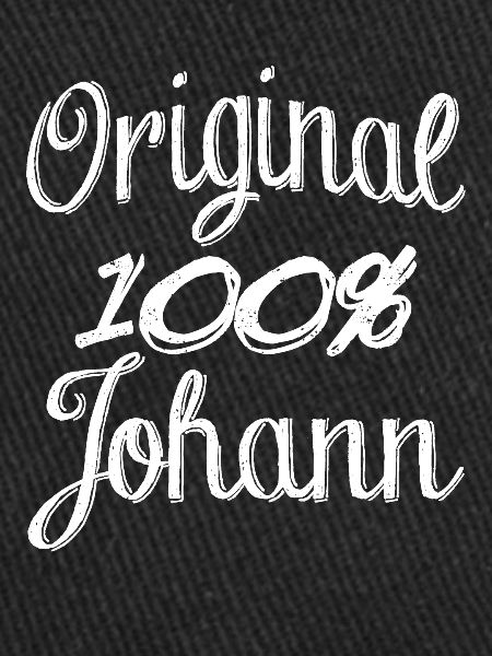 Original 100% Johann