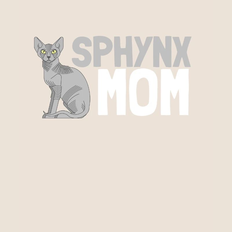 Sphynx Maman Chat Sans Poils Propriétaire de Chat