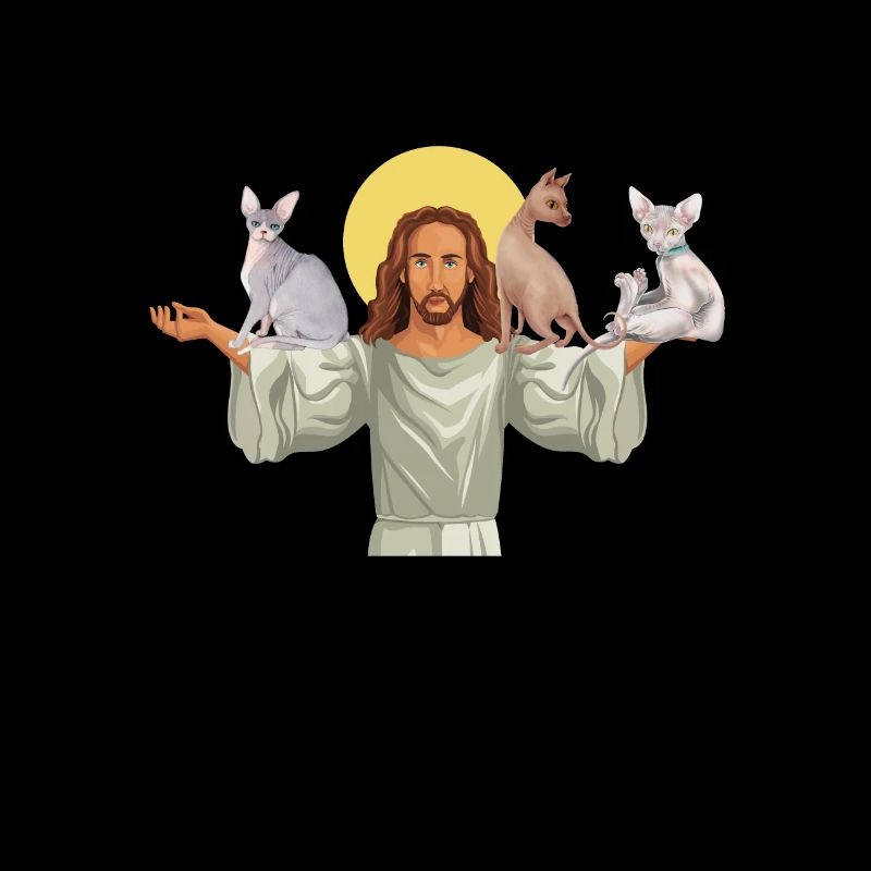 Sphynx Maman Chat Sans Poils Propriétaire de Chat