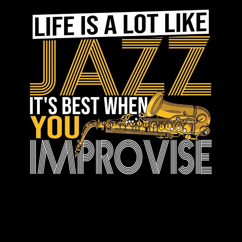 Das Leben ist eine Menge wie Jazz Musik Jazz Hörer