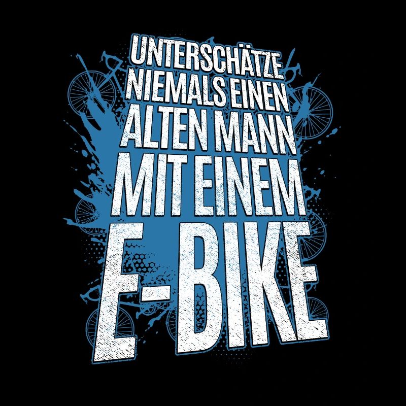 Unterschätze nie einen älteren Mann mit E-Bike