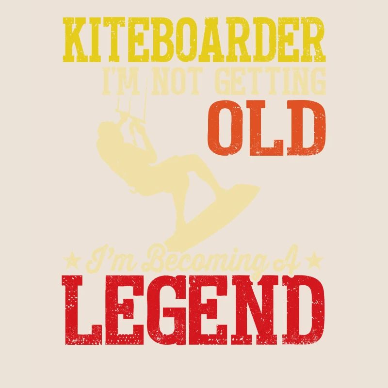 Kiteboarders I'm not going to kitesurf old