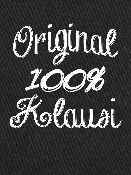 Original 100% Klausi