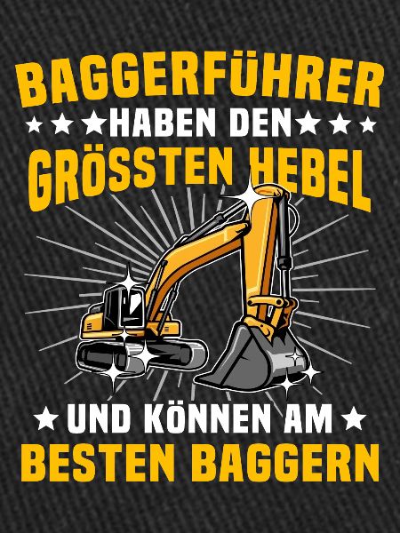 Baggerfuehrer Baggerfahrer