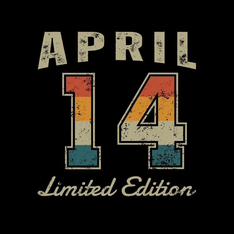 Geburtstag: April 2014 - Limited Edition Retro