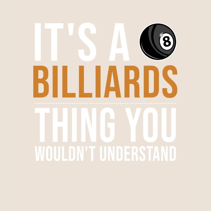 C’est un truc de billard Billardtisch Billard