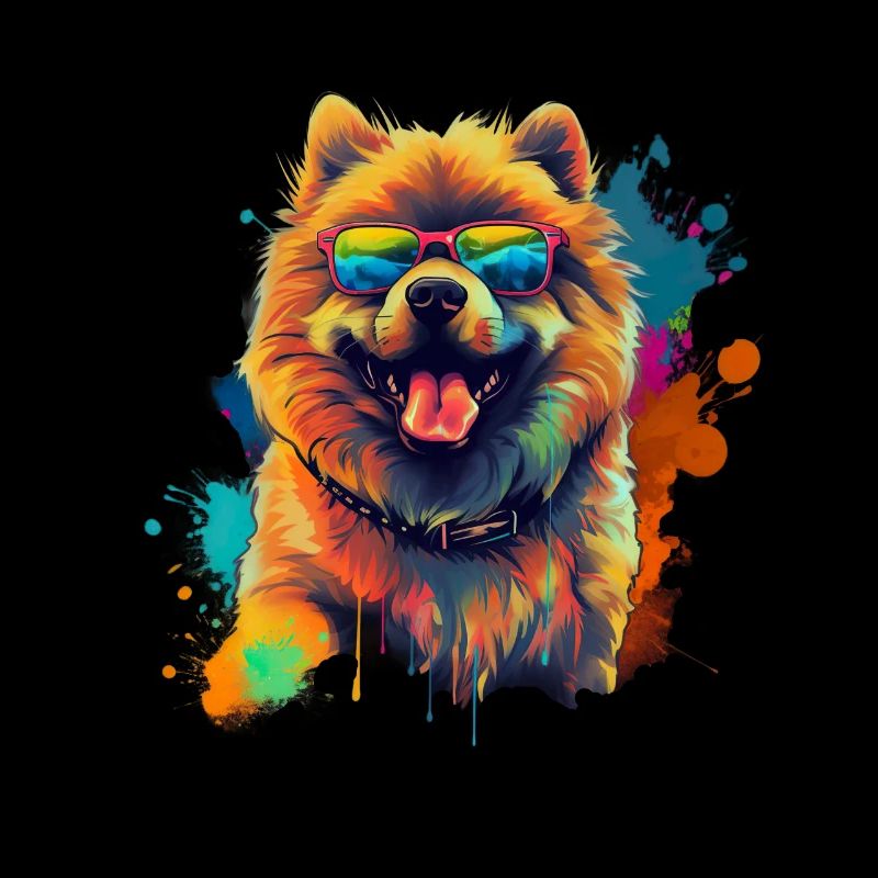 Chow Chow Hund Chinesische Hunderasse