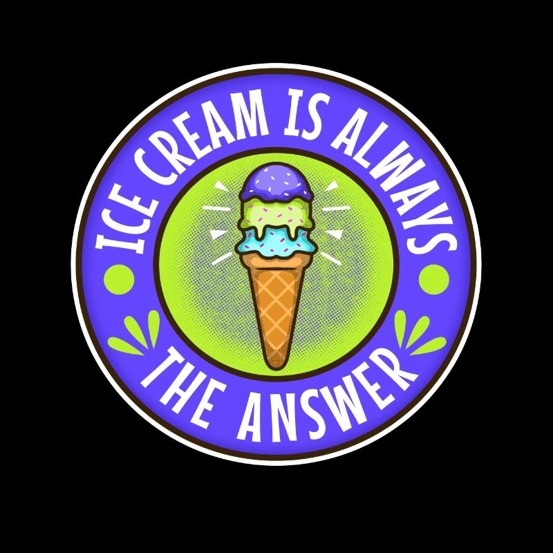 Ice cream is always the answer