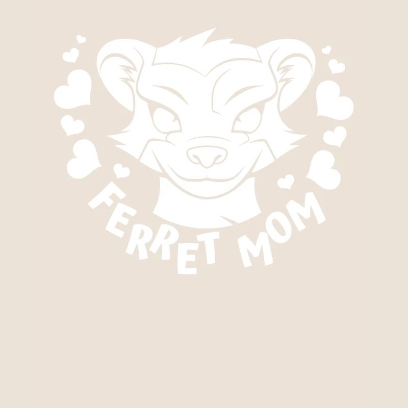 Frettchen Iltis Mutter