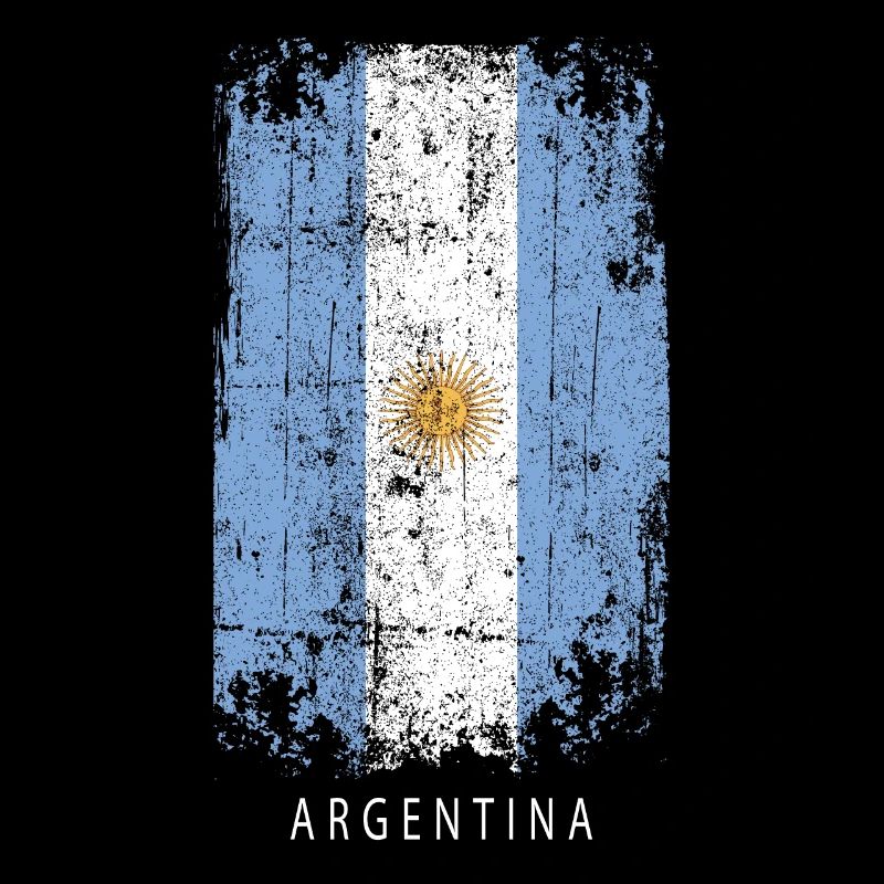 Souvenir avec le drapeau du pays de l’Argentine
