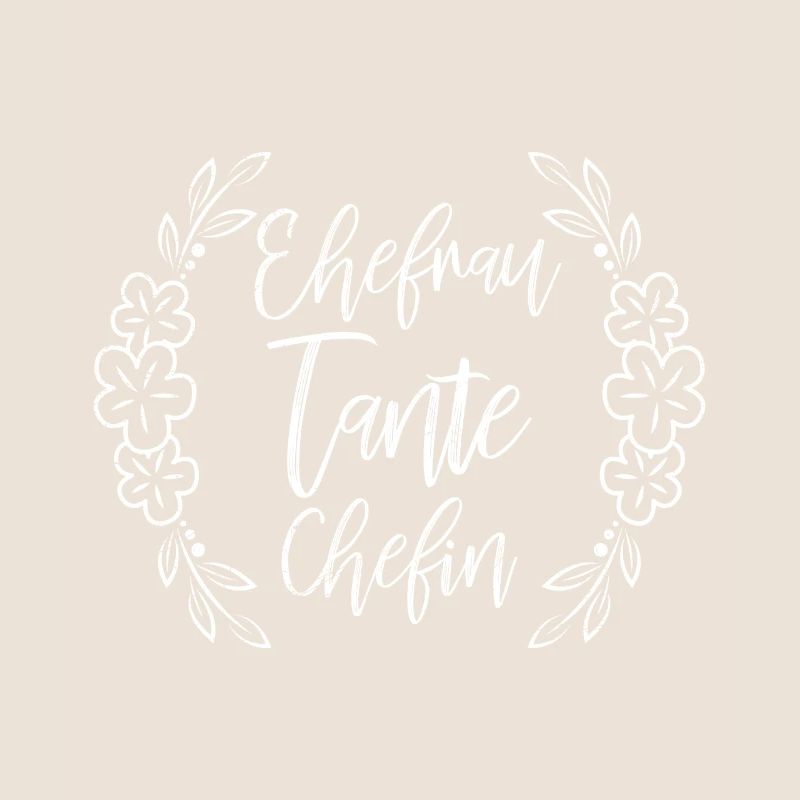 Tante und Chefin Ehefrau Muttertag Tanten