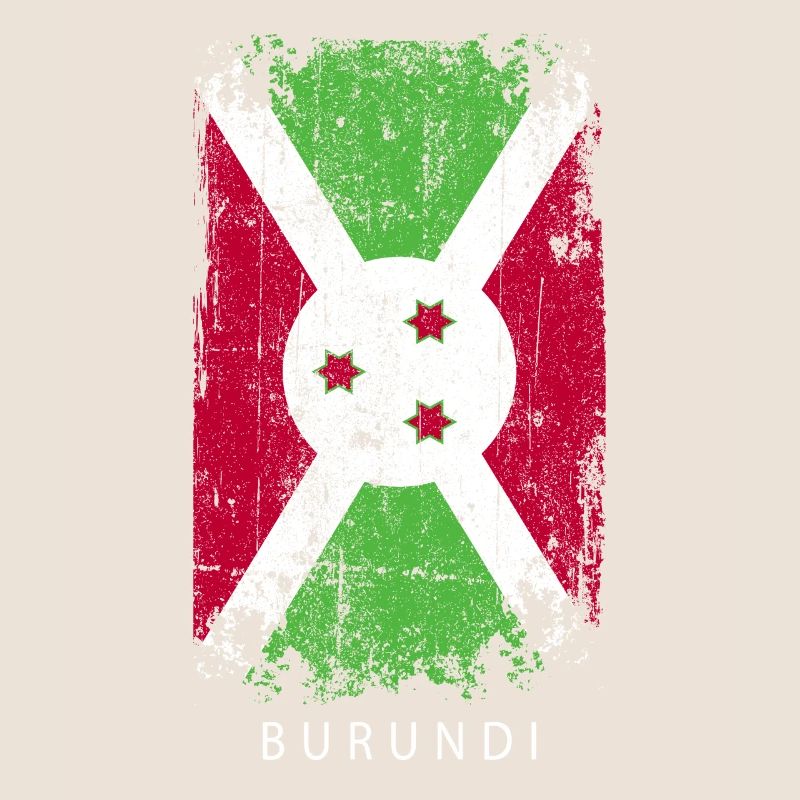 Souvenir avec le drapeau du Burundi