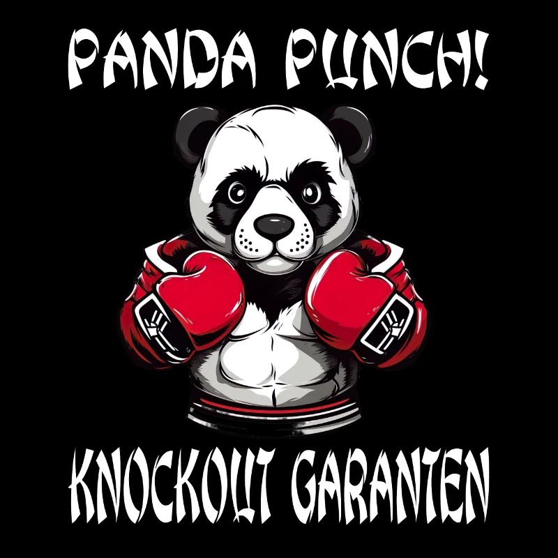 Panda Boxer Boxender Pandabär