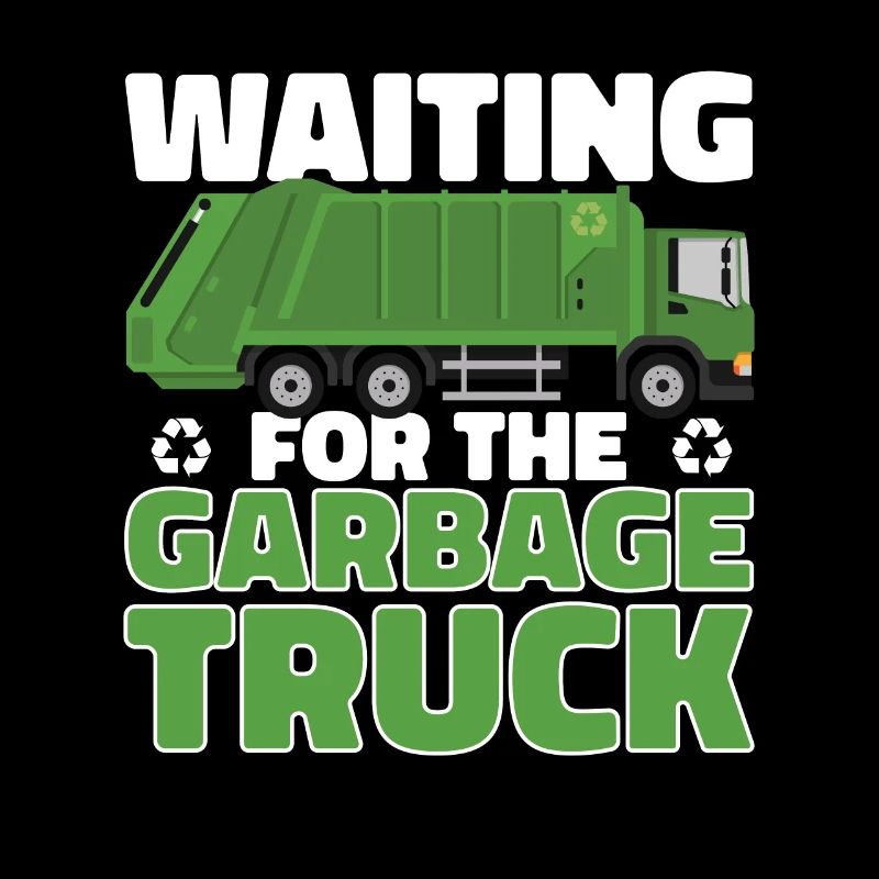 Garbage trucks, garbage day, garbage collection