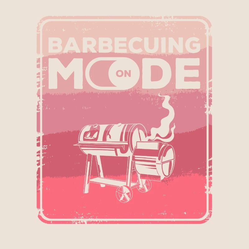 Barbecuing Mode On BBQ Grilling Barbecue Grill