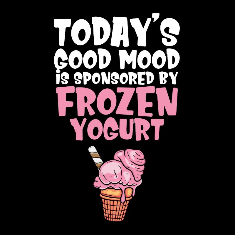Heutige gute Laune wird von Frozen Yogurt gesponse