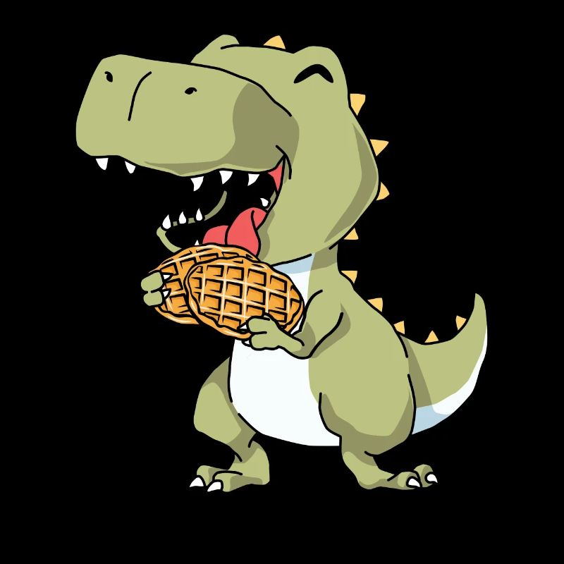 T-Rex Waffeln