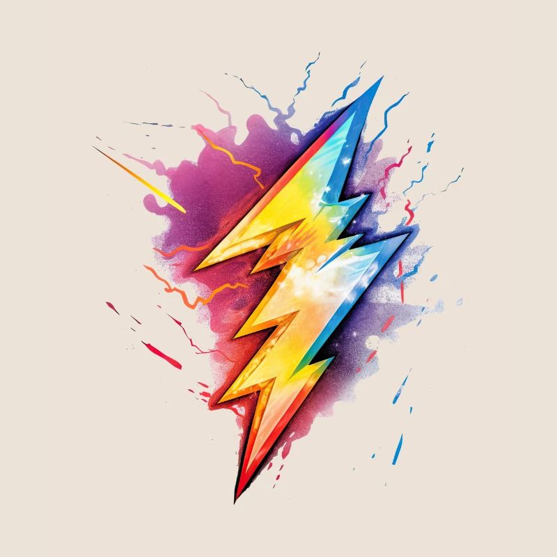 Rainbow Thunderstorm Magic-LGBT Pride