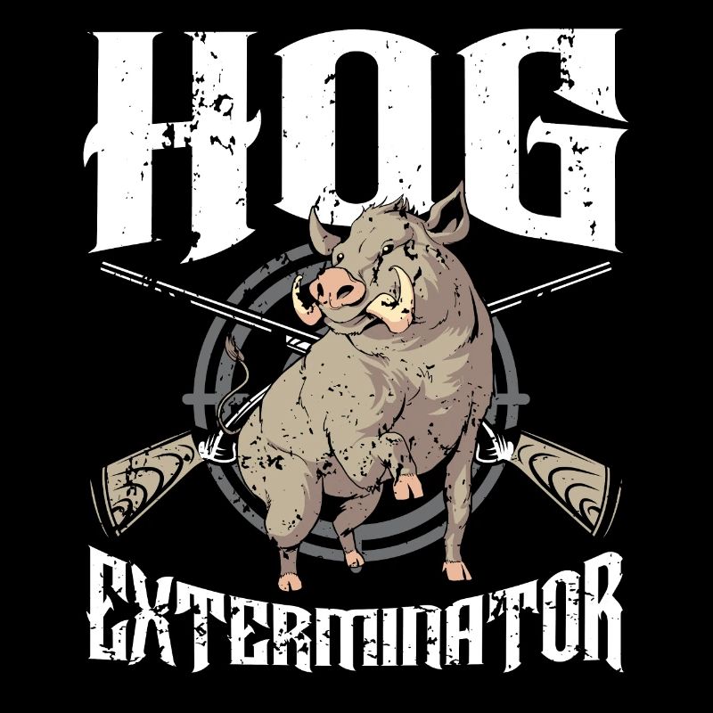Hog Exterminator Wildschwein Wildschwein Jäger Hog