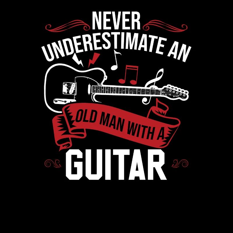 Unterschätze niemals einen alten Mann mit einer Gitarre