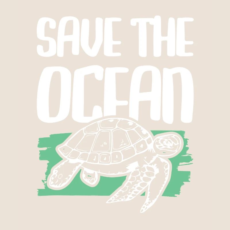 Save the Ocean Turtle