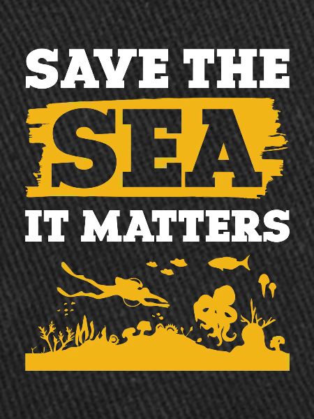 Save the Ocean Saying
