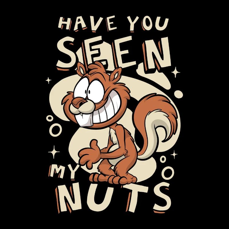 Have You Seen My Nuts Fox Squirrel