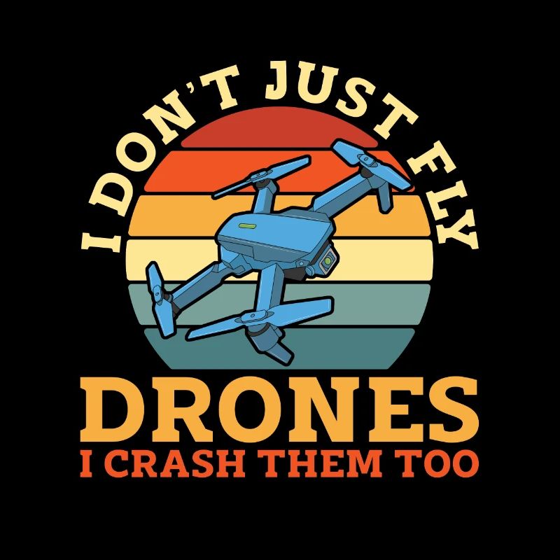 Course de drones Je ne fais pas que voler Retro Drone Fpv Race
