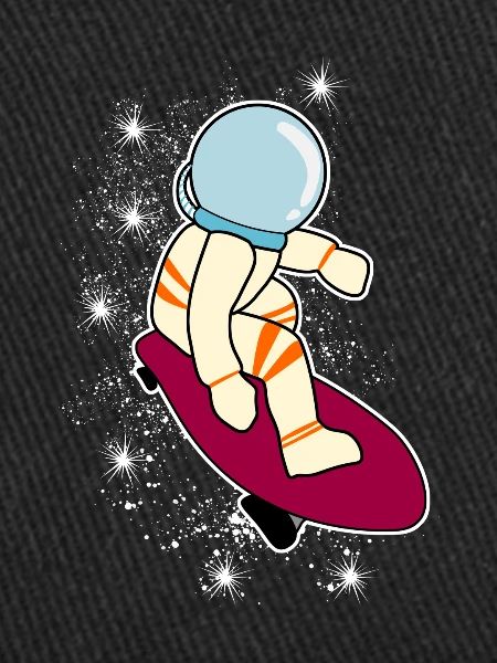 Longboarder Astronaute Longboard
