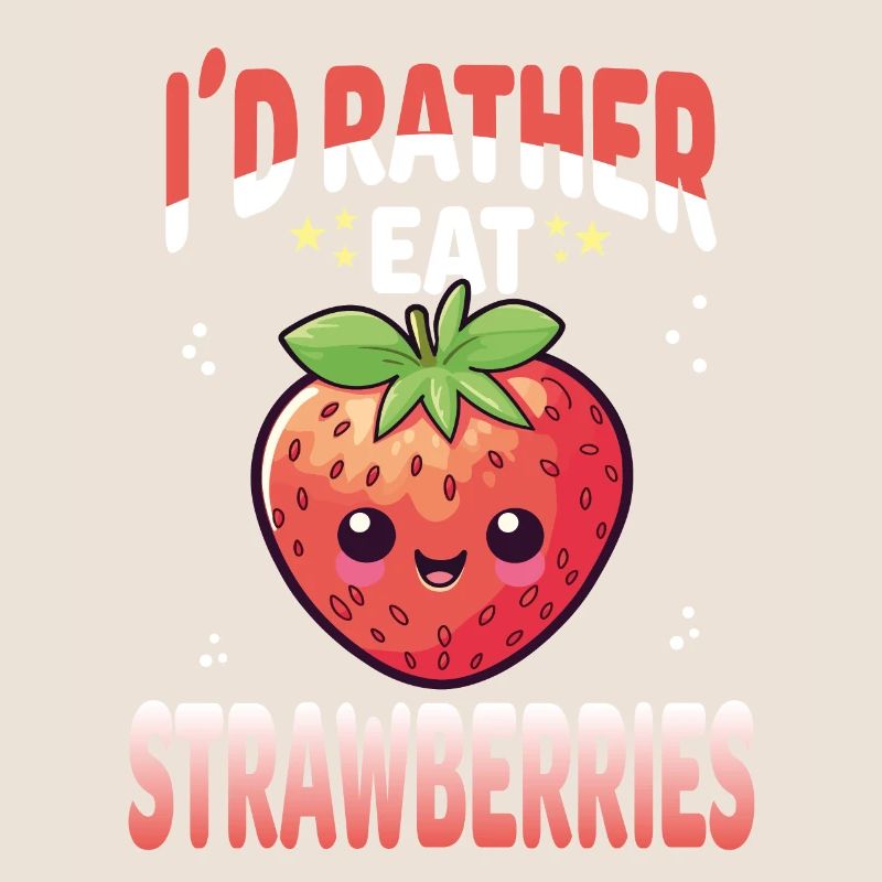 Fraises Kawaii