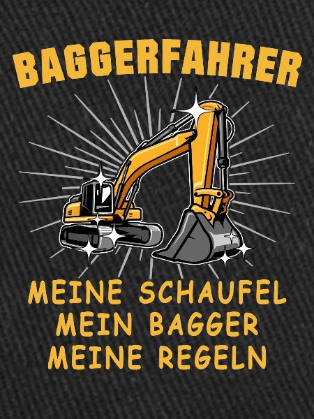 Bagger Baggerfahrer Baggern