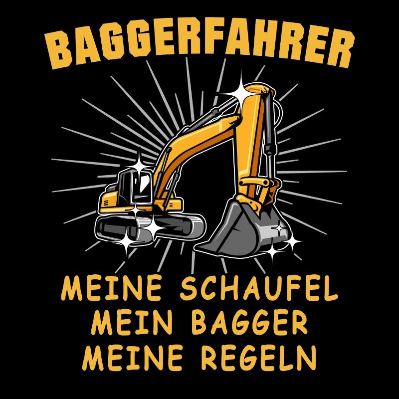 Bagger Baggerfahrer Baggern