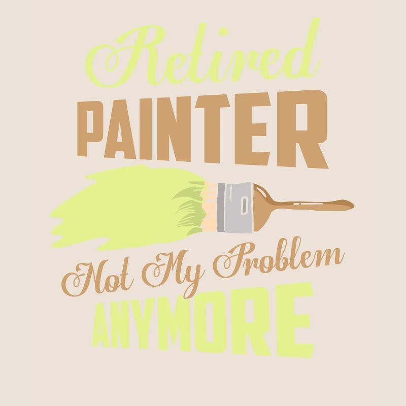 Peintre à la retraite plus mon problème profession