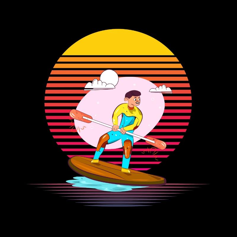 Paddleboarding Vapor