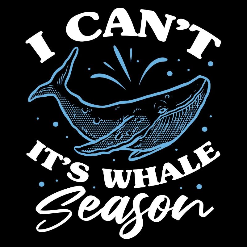 Je ne peux pas c’est la saison des baleines Cétacé bleu
