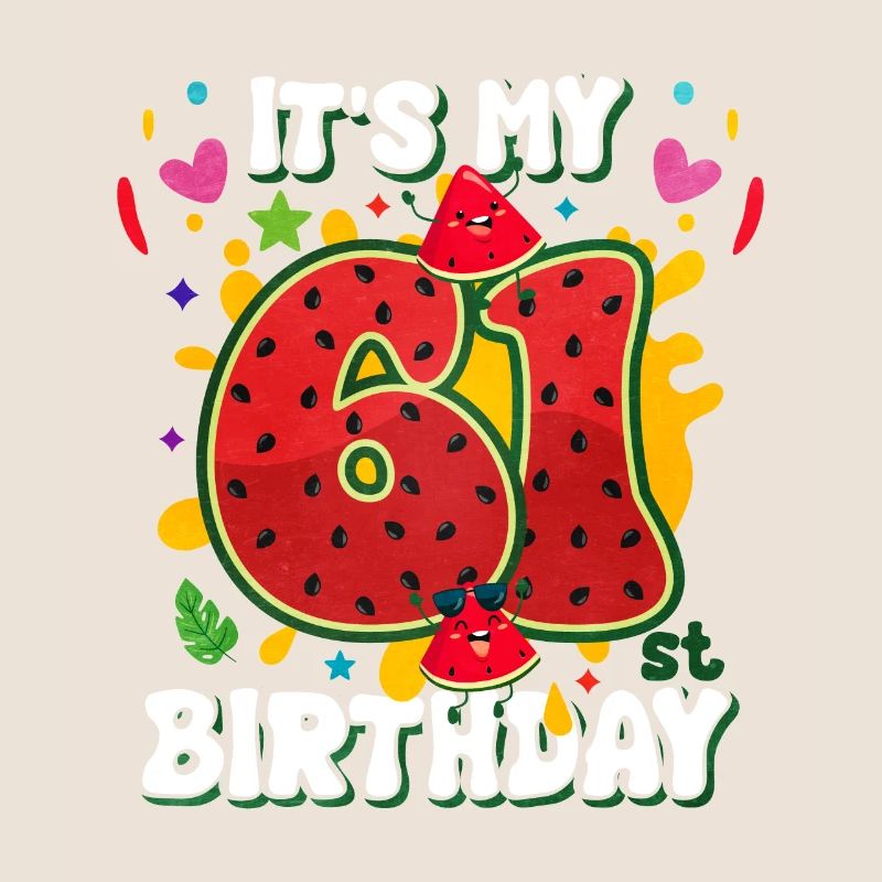 61e anniversaire Pastèque