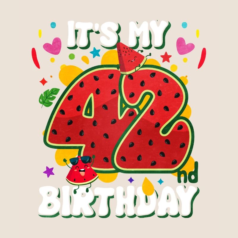 42e anniversaire Pastèque